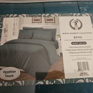 Hotel Collection King Sheet Set Teal